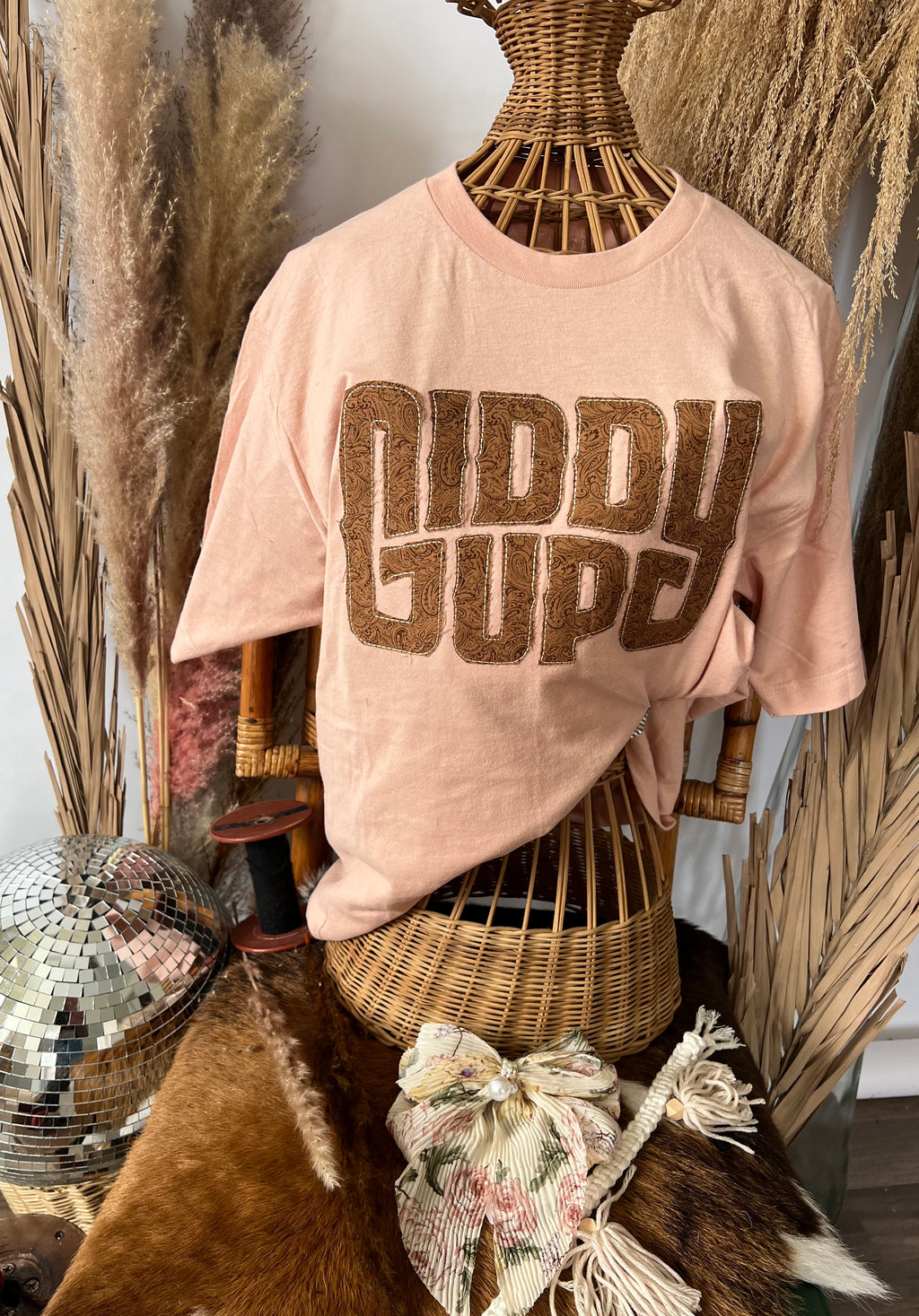 Giddy Up | Handmade Applique Tee
