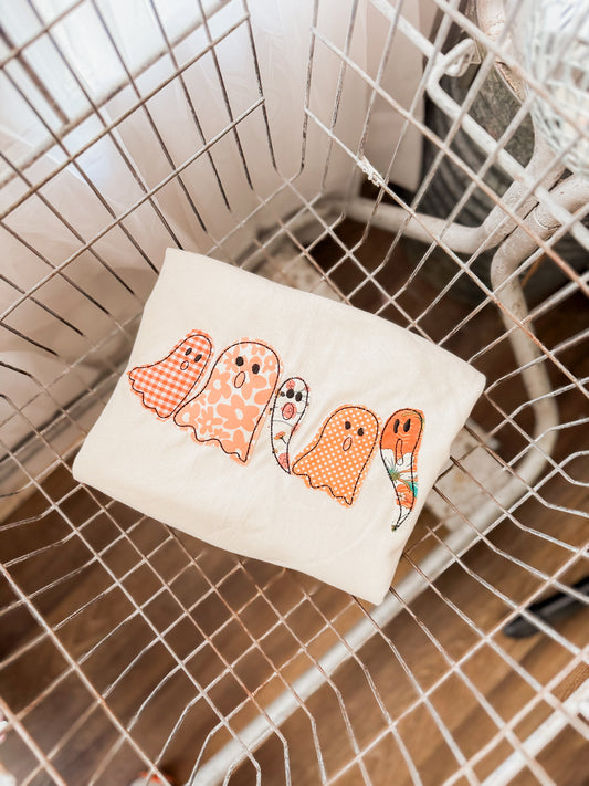 Boo-kie Besties | Handmade Ghost Tee