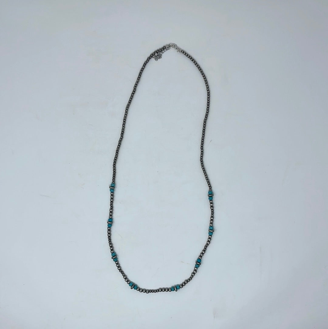 Navajo Pearls Turquoise Necklace