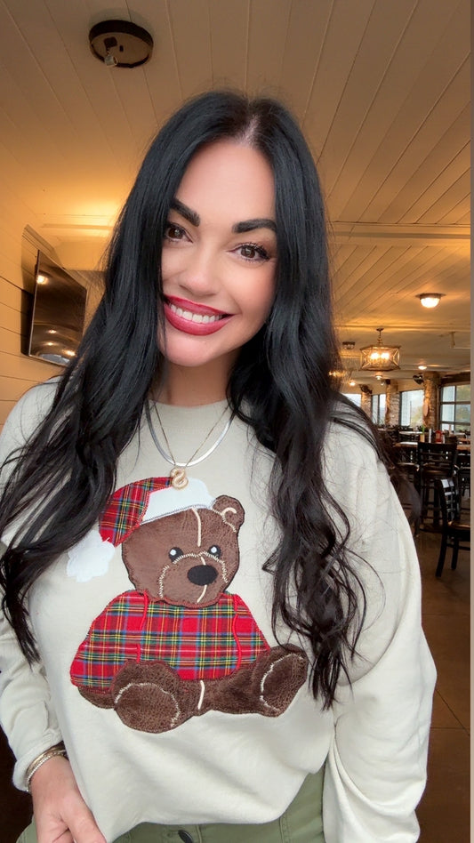 Holiday Teddy Bear Plaid| RL Edition