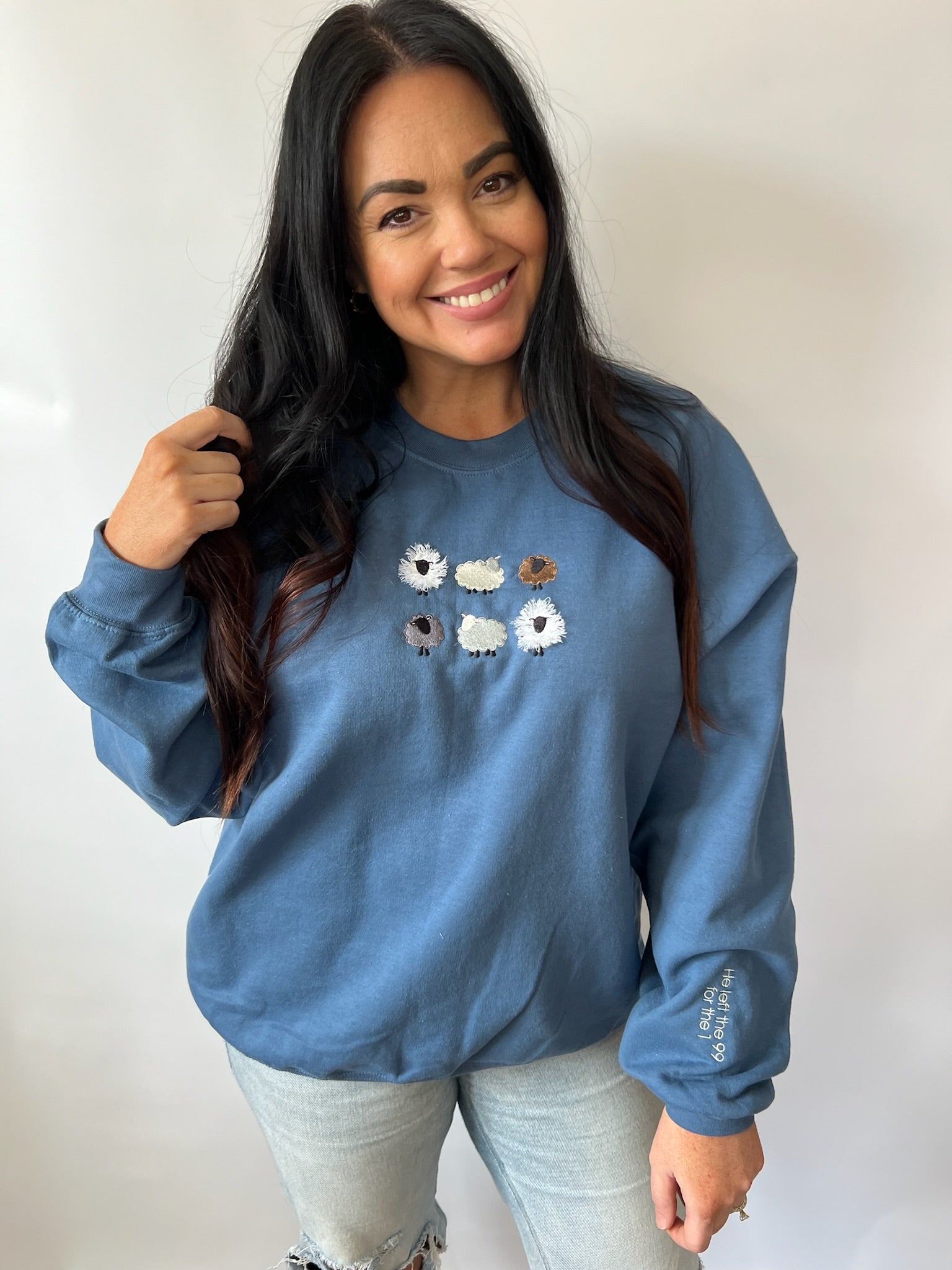 He Left The 99 For The One | Handmade Sweatshirt