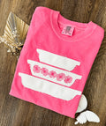 Vintage Bowl Set |Pink Daisy| Denim