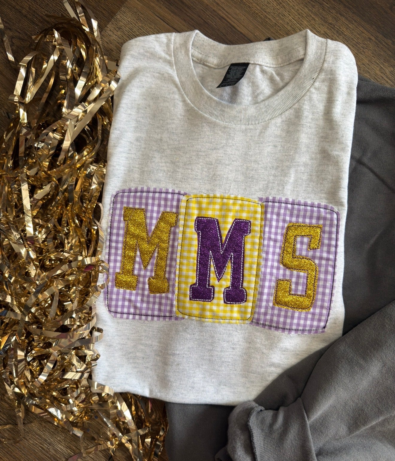 School Block Patch Applique | Customize your own shirt