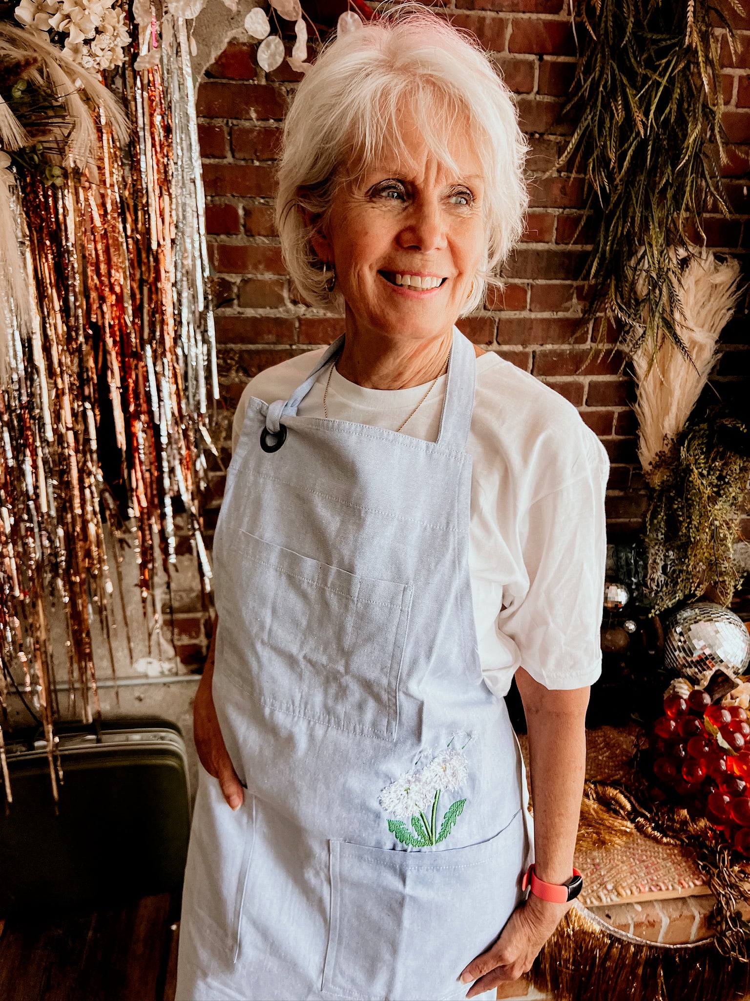 Dandelion Apron | Chambray