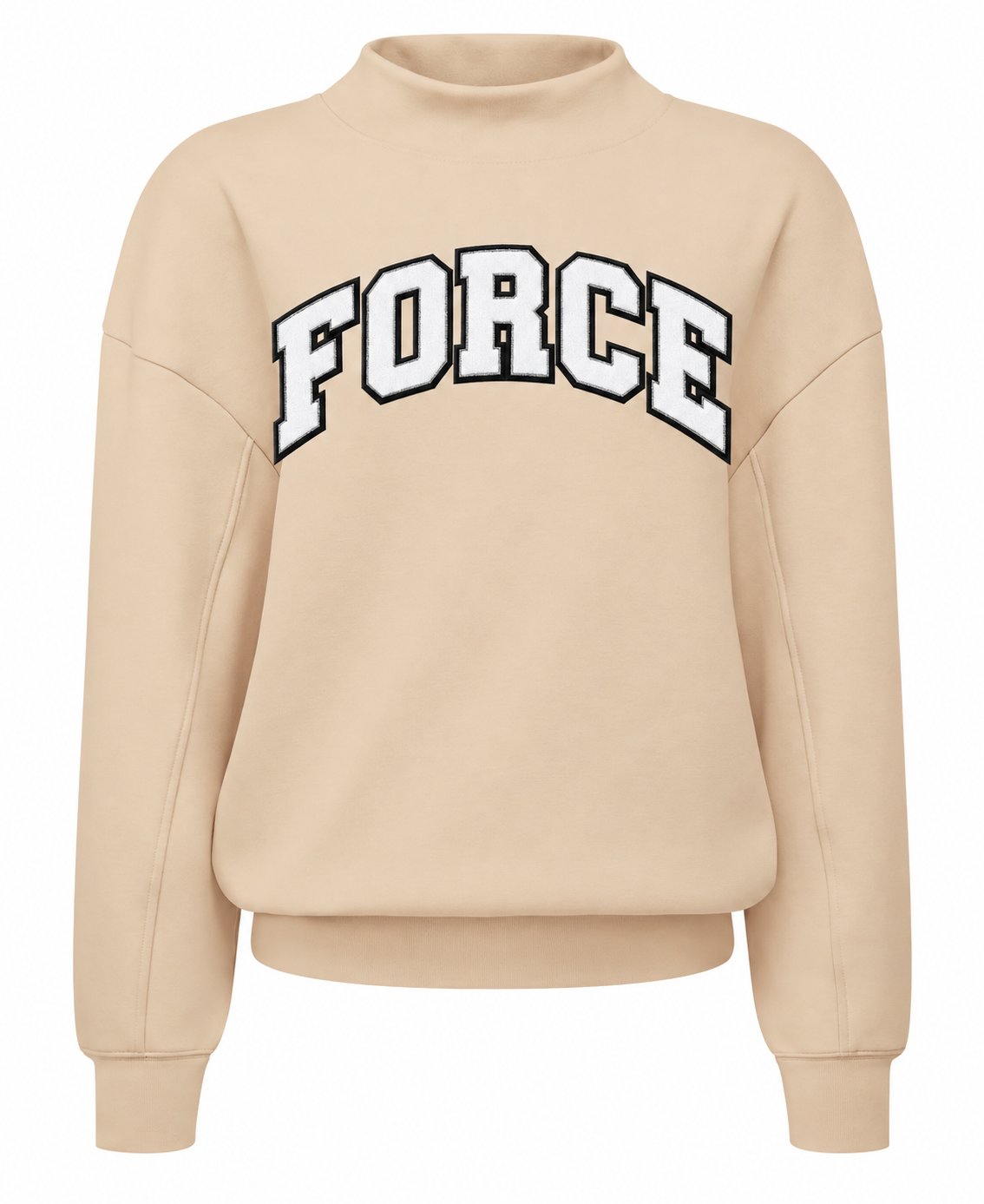 FORCE MOCK NECK Tan