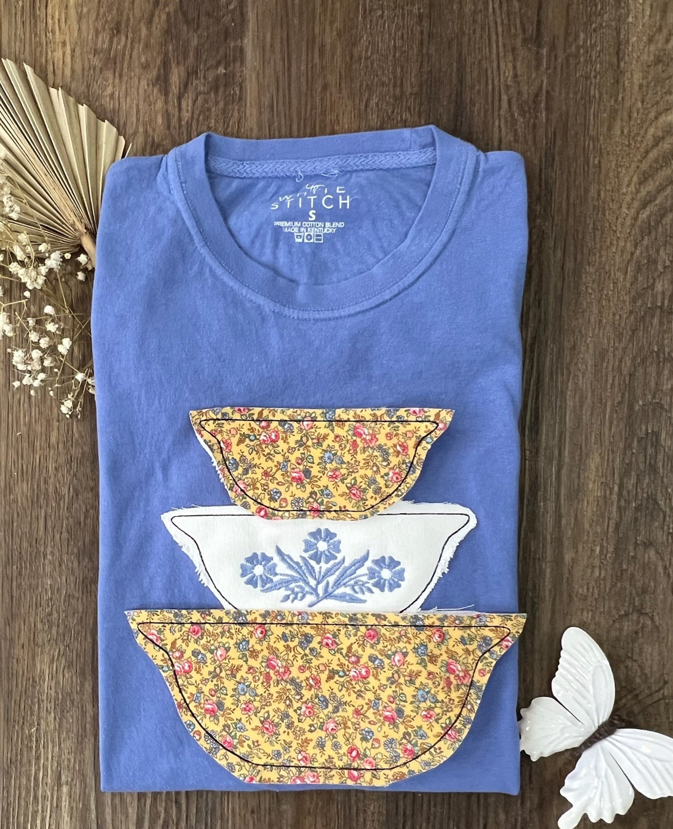 Vintage Bowl Set |Cornflower|Floral