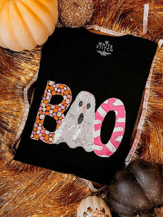 BOO Ghosts Sequins | Handmade