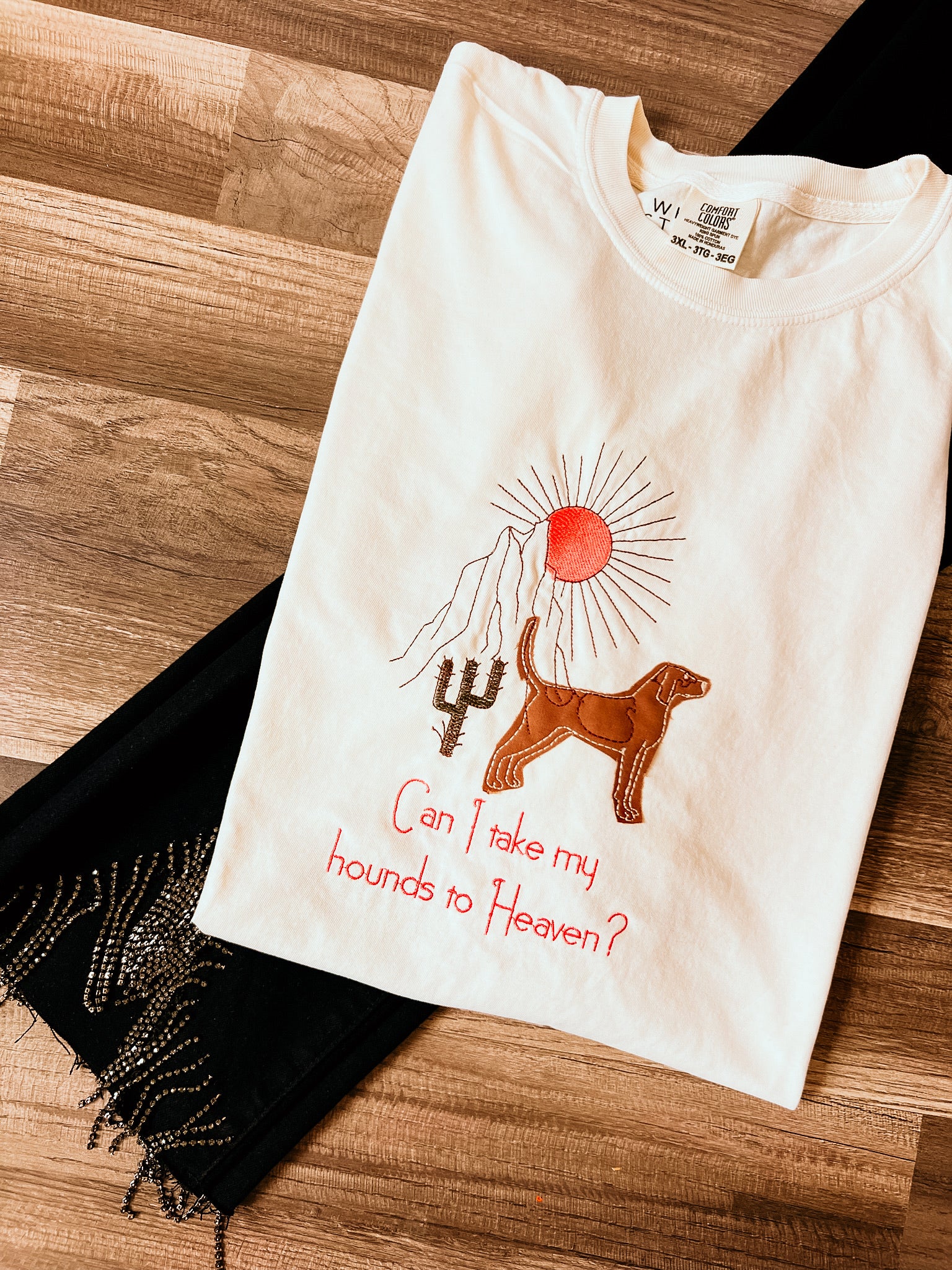 Hounds To Heaven Handmade Tee