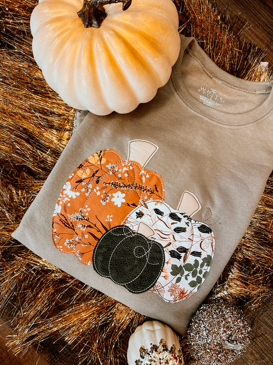 Pumpkin Trio | Handmade | Sage