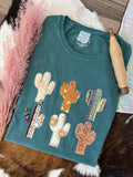 Cactus Flora Handmade Tee | Cactus