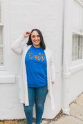 Cats Script Leopard | Handmade Tee