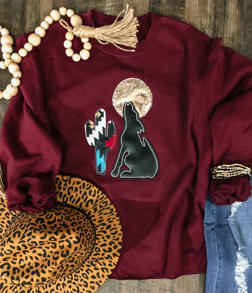 Wild Coyote Sweatshirt