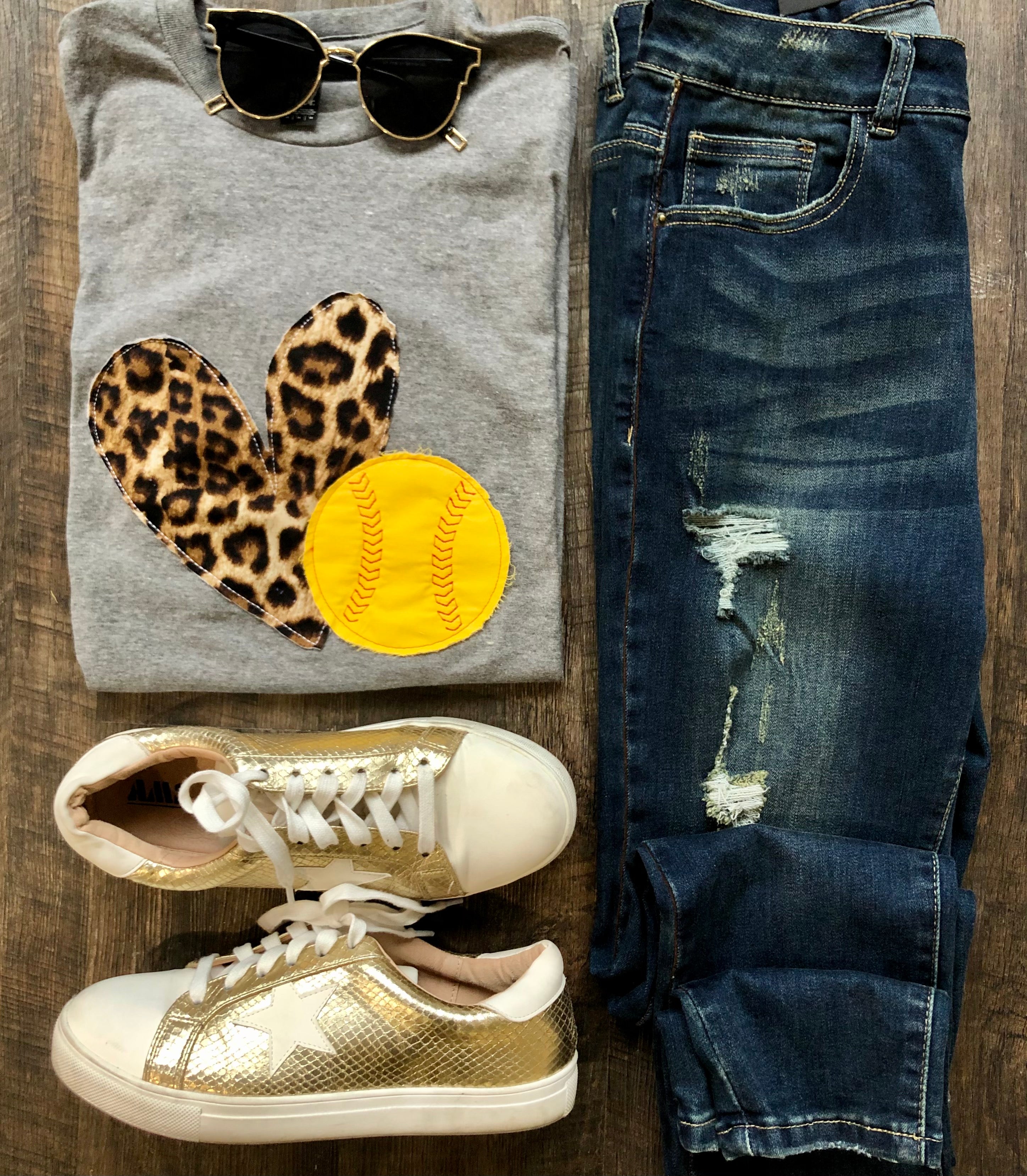 LOVE Sports | Handmade Applique Tee