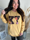 Mustard Long Sleeve State Tee