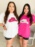 Rhinestone Cowgirl Hat | Handmade Tee