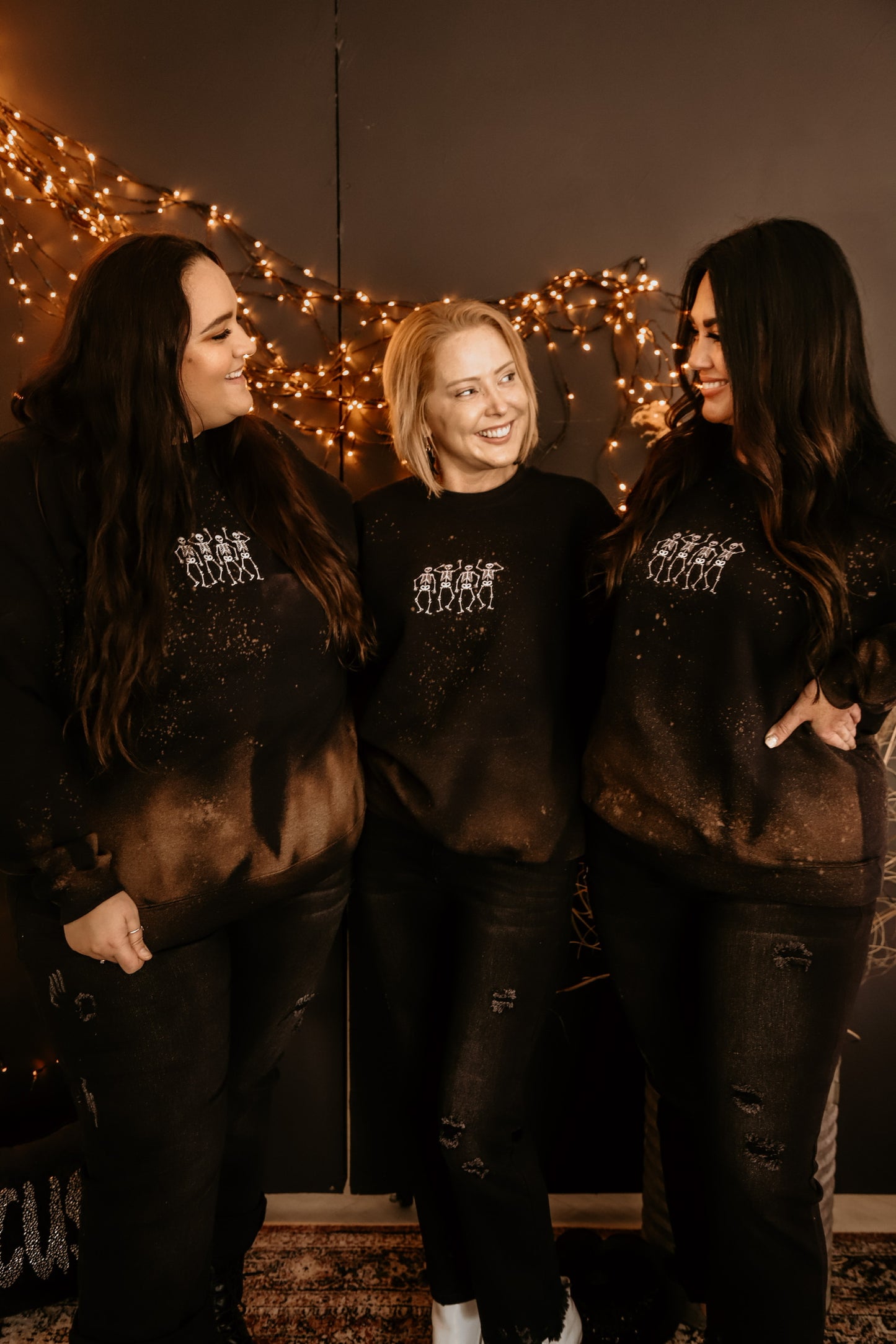 Dancing Bones | Handmade Sweatshirt