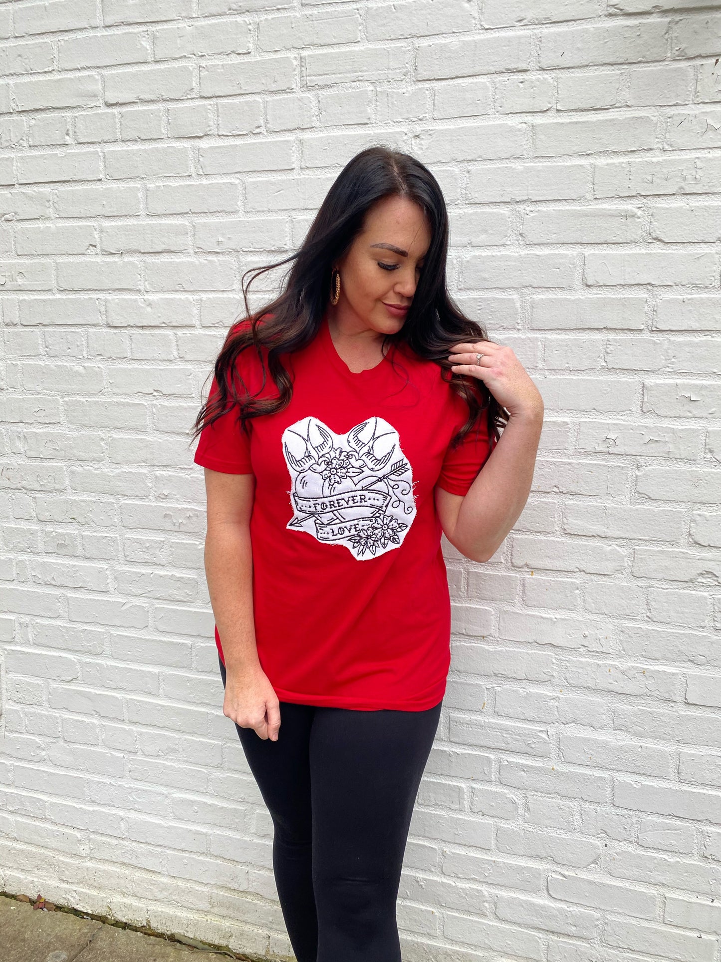 Forever Love | Handmade Applique Tee