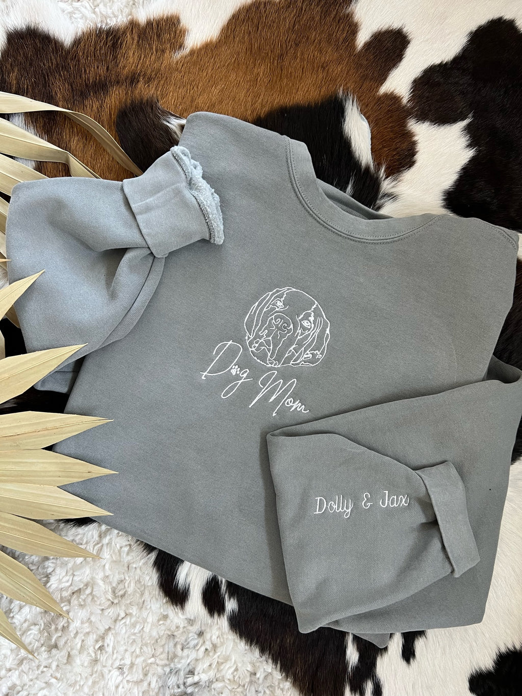 Dog Mom Handmade  Sweatshirt | Customizable