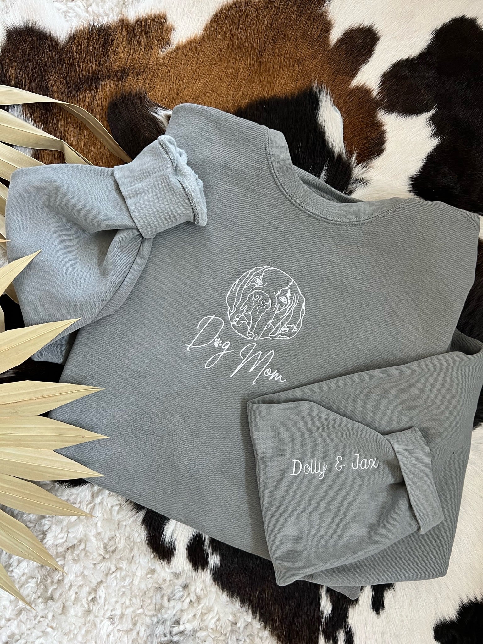 Dog Mom Handmade  Sweatshirt | Customizable