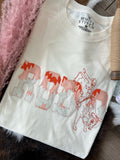 Rodeo Applique Handmade Tee