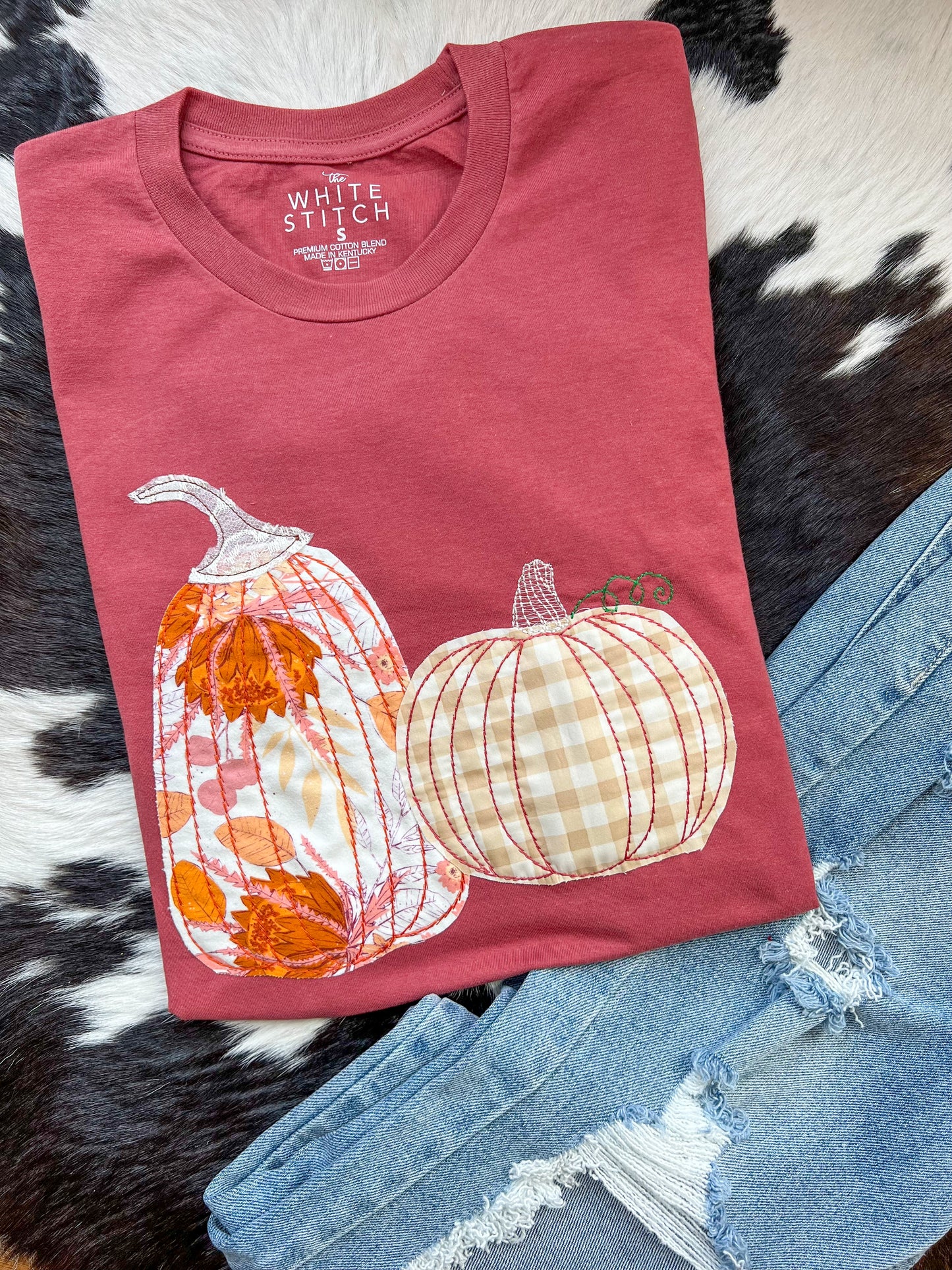 Double Pumpkin | Handmade Tee