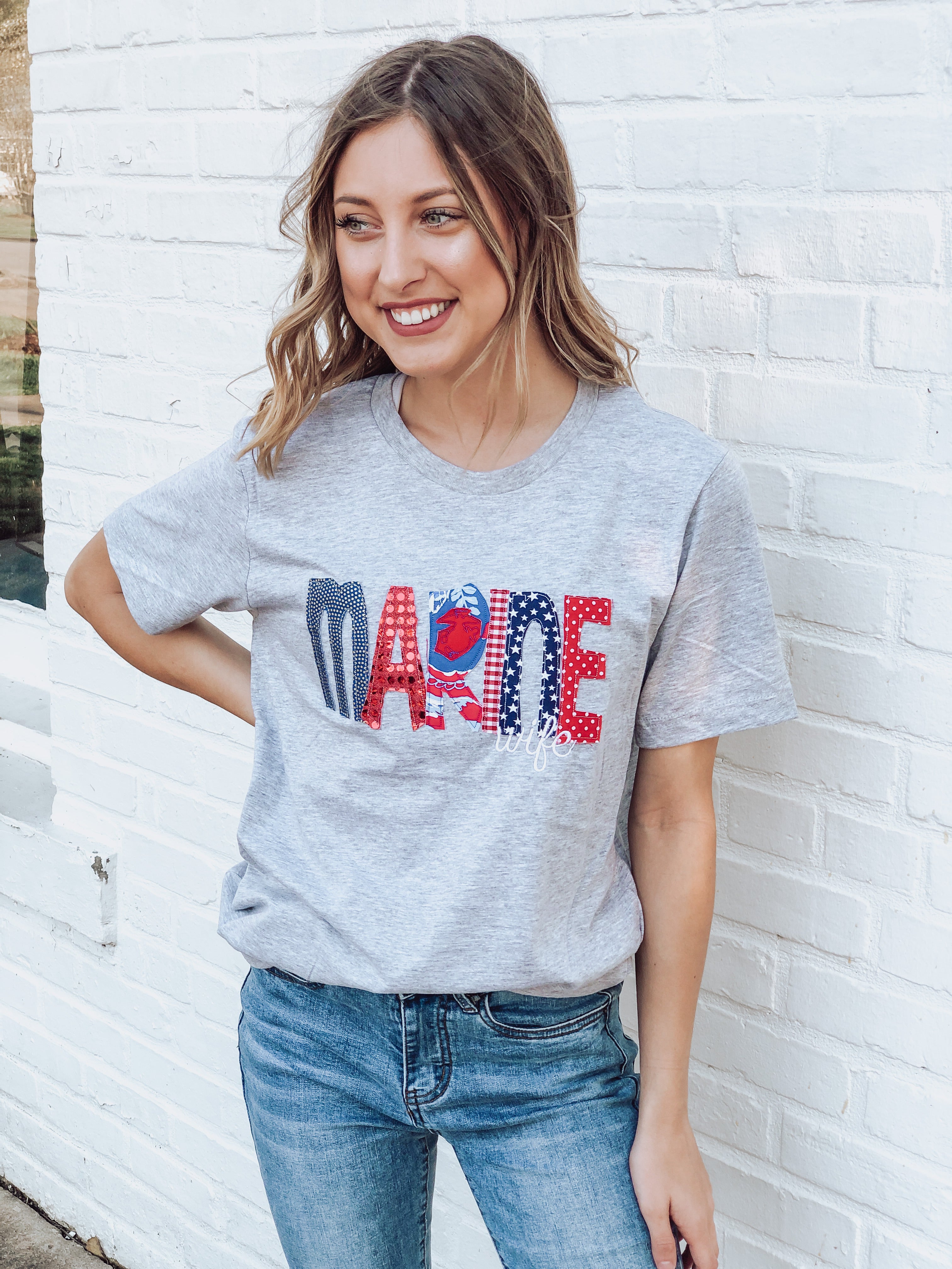 Proud Wife Customizable Handmade Tee