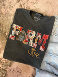 Grey Farm Life Floral | Handmade Tee
