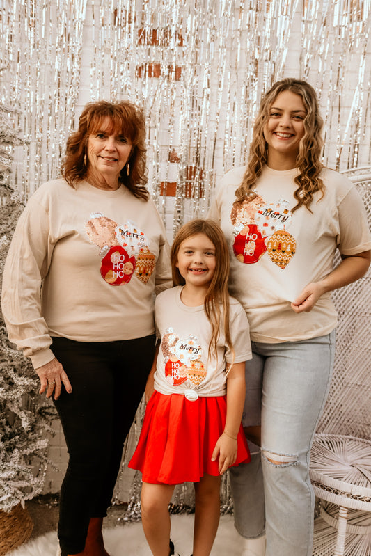 Ornament Merry Handmade Tee | Long Sleeve