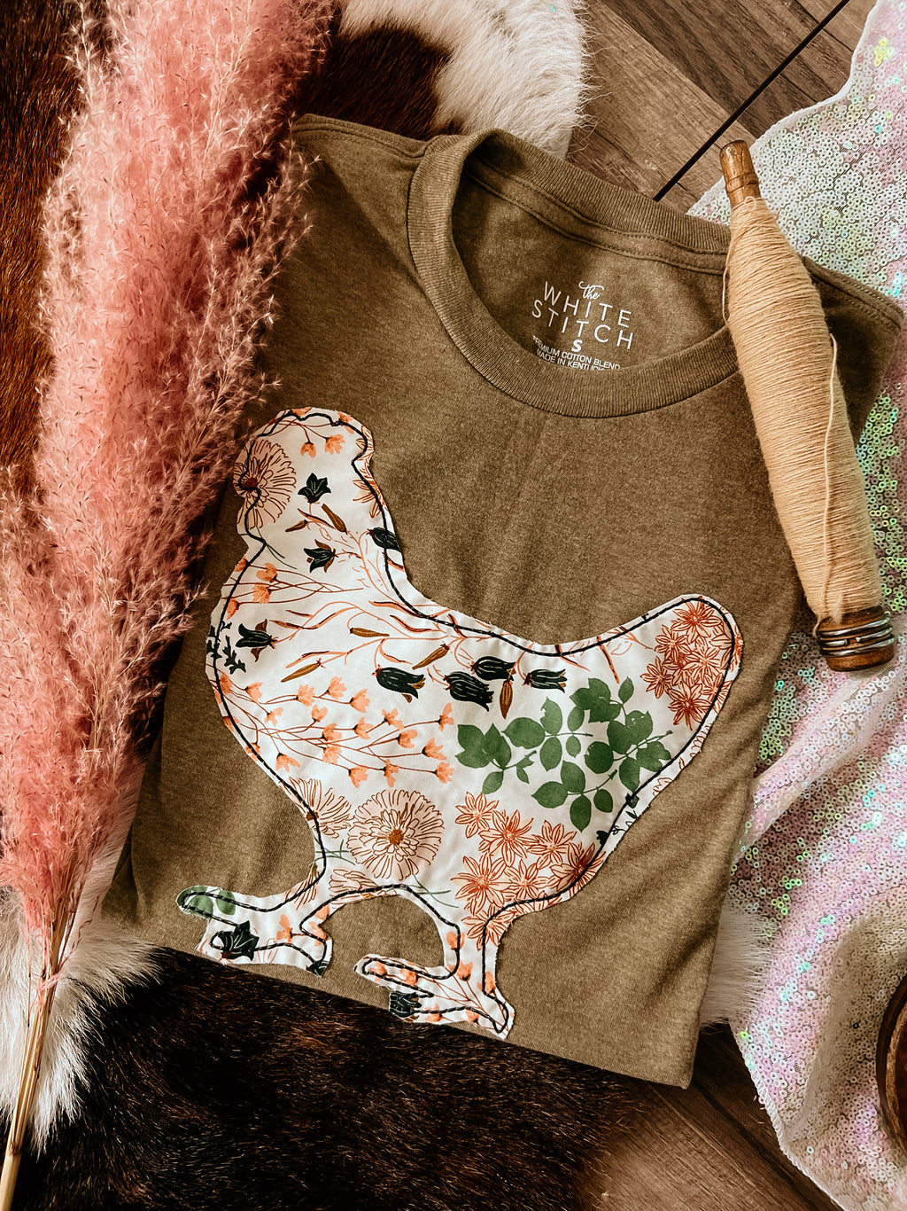 Wild and Free Farm Animals | Handmade tee