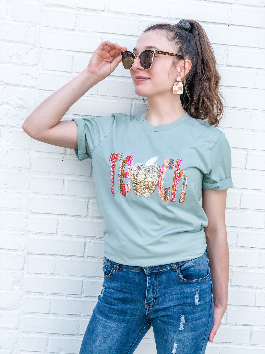 Mint to Teach Tee