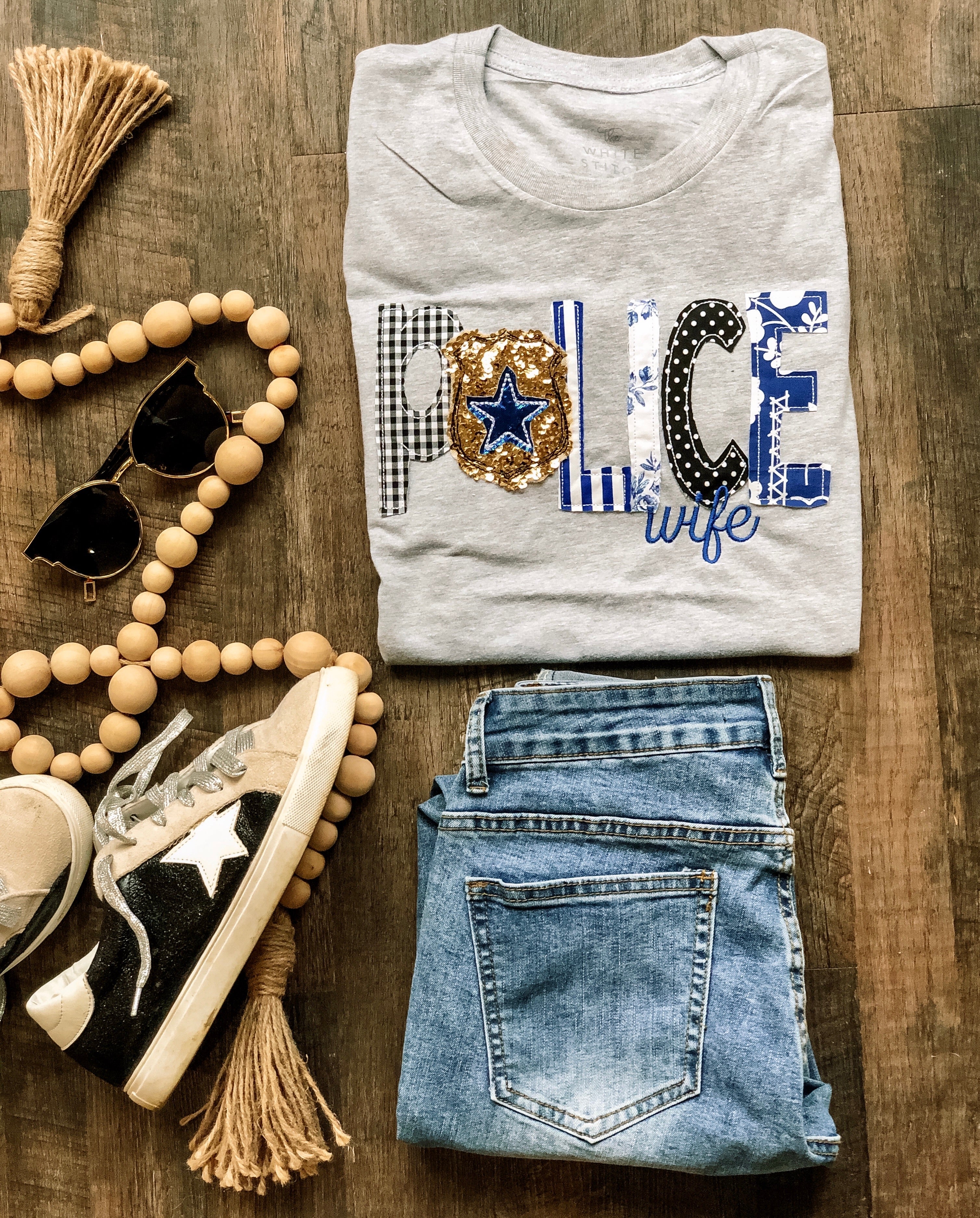 Proud Wife Customizable Handmade Tee