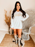 Bride Chenille Sweatshirt | Customizable