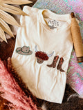 Highland Cowgirl Handmade Tee