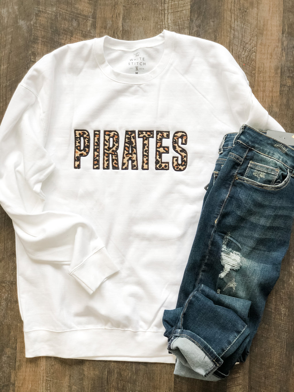 Leopard Mascot Sweatshirt | Customizable