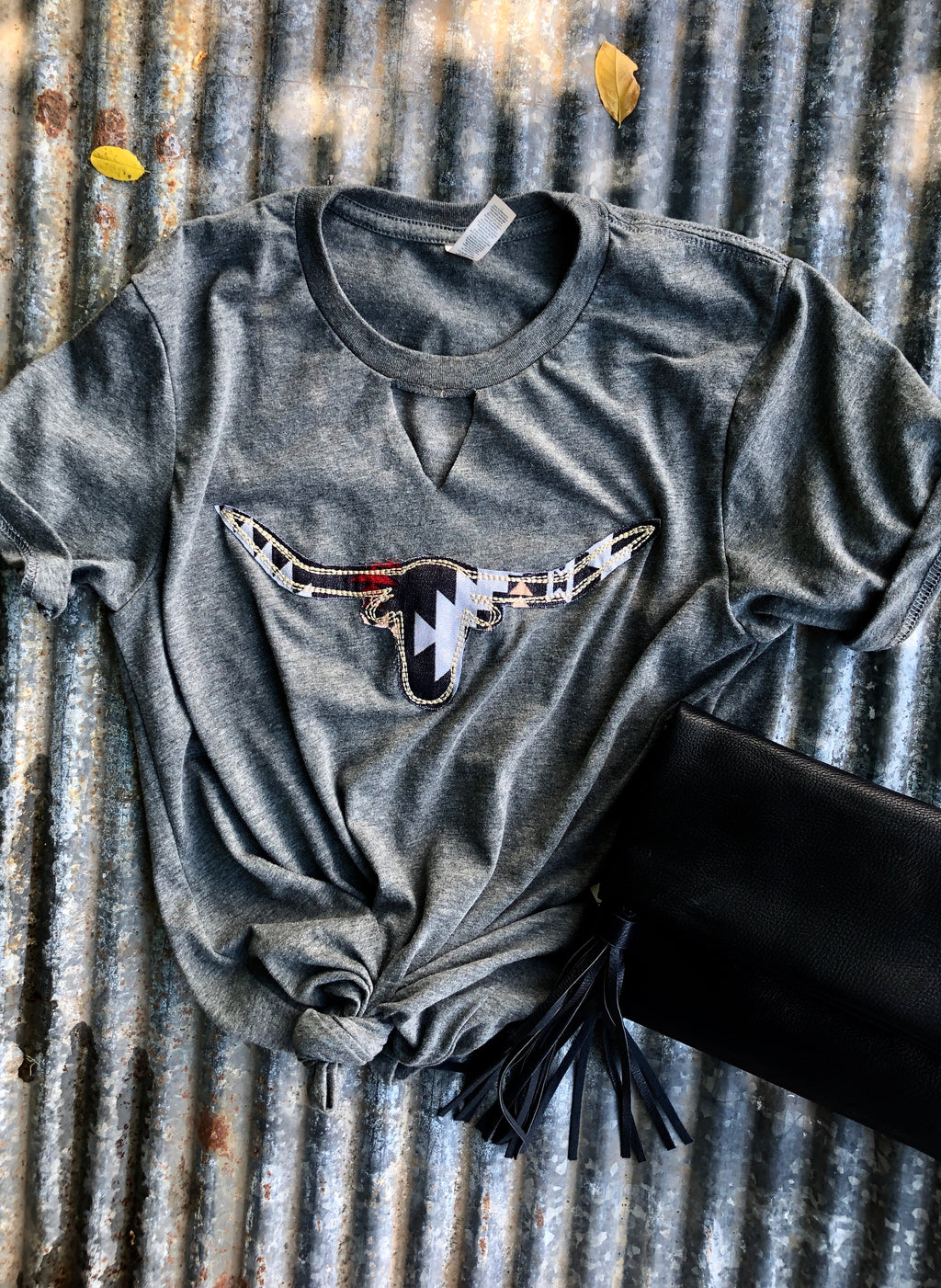 Steer Aztec Tee