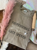 Professional Gate Opener | Handmade Tee