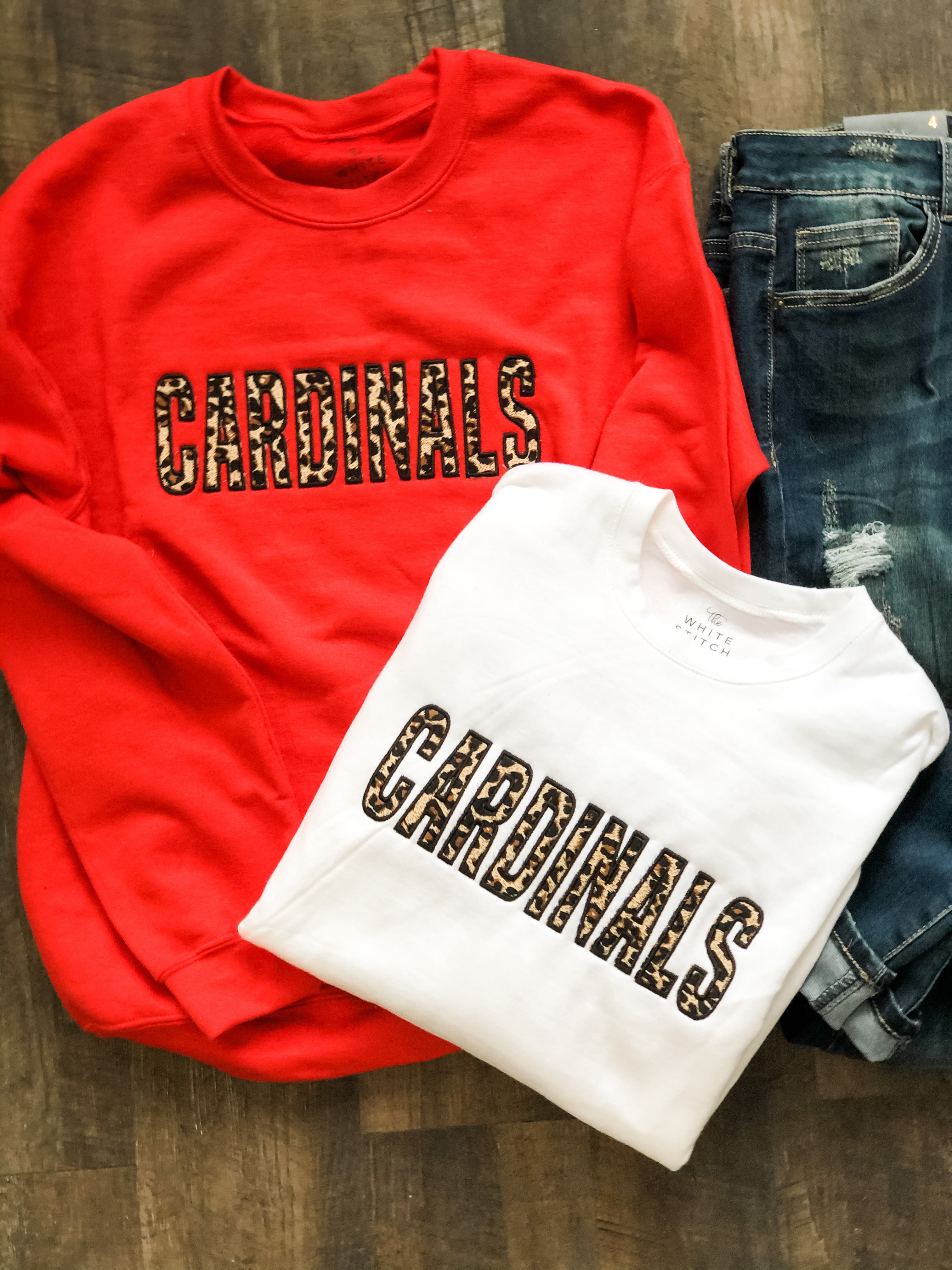 Leopard Mascot Sweatshirt | Customizable