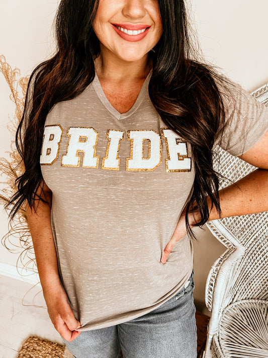 Bride Vneck Tee | Customize