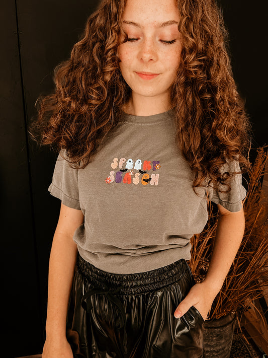 Spooky Season Embroidered | Handmade Tee