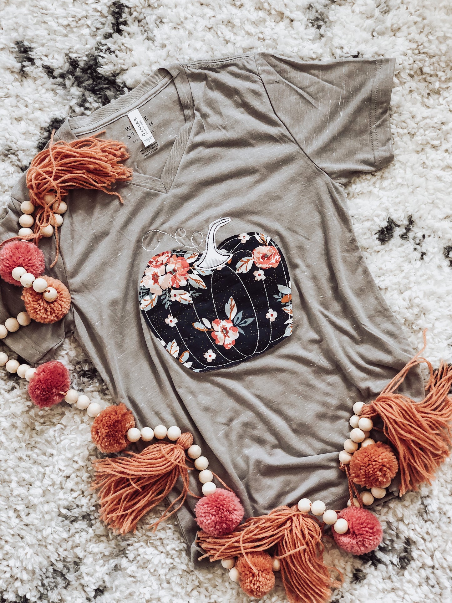 Stone Pumpkin | Handmade Tee