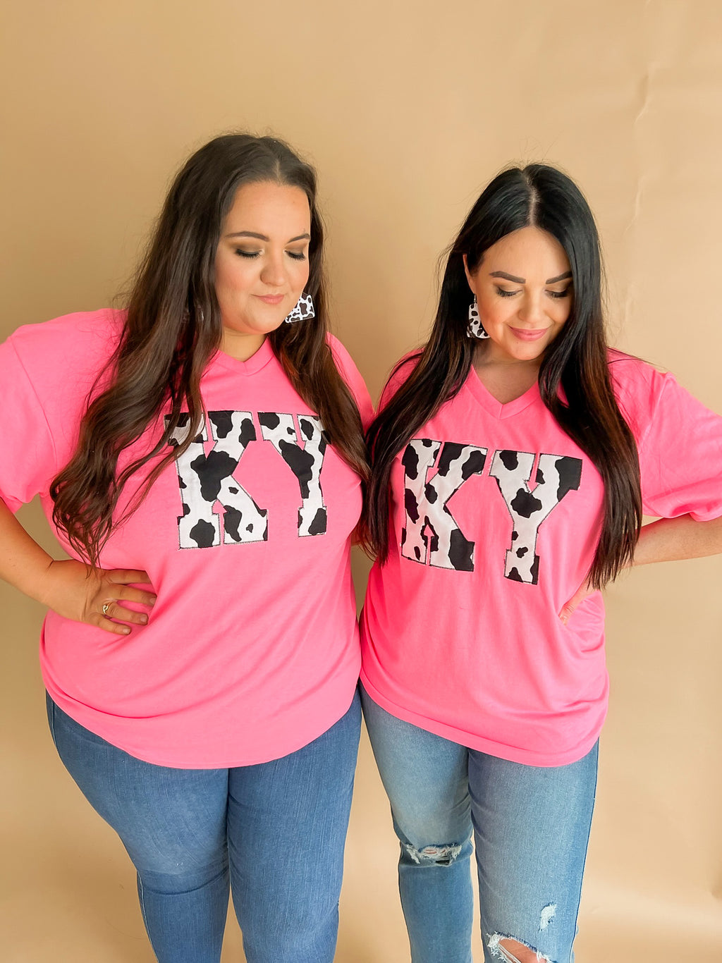 Neon Cow | Handmade Tee