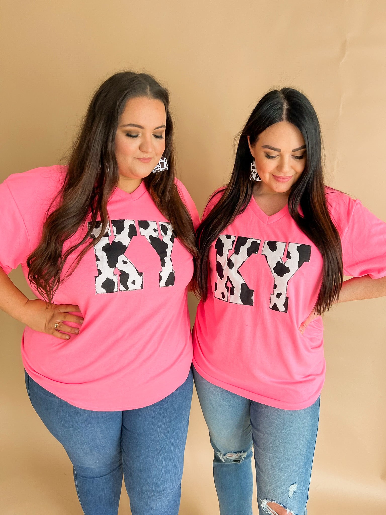 Neon Cow | Handmade Tee