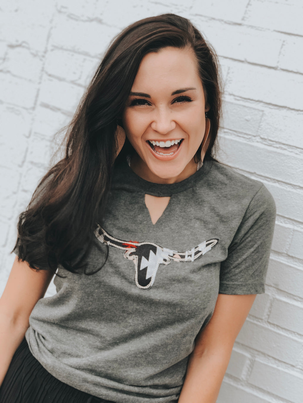 Steer Aztec Tee