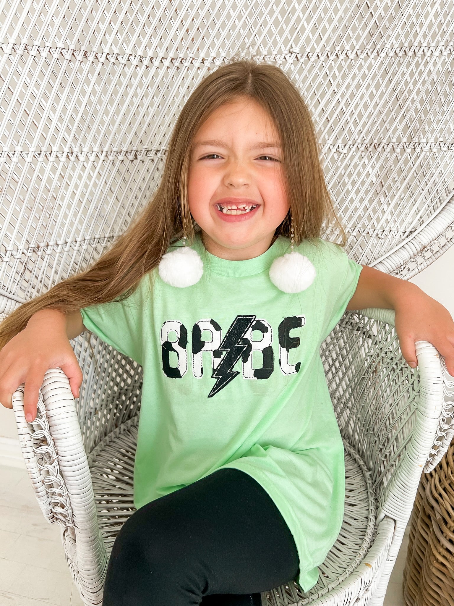Mama Babe Cow Print | MINT Tee