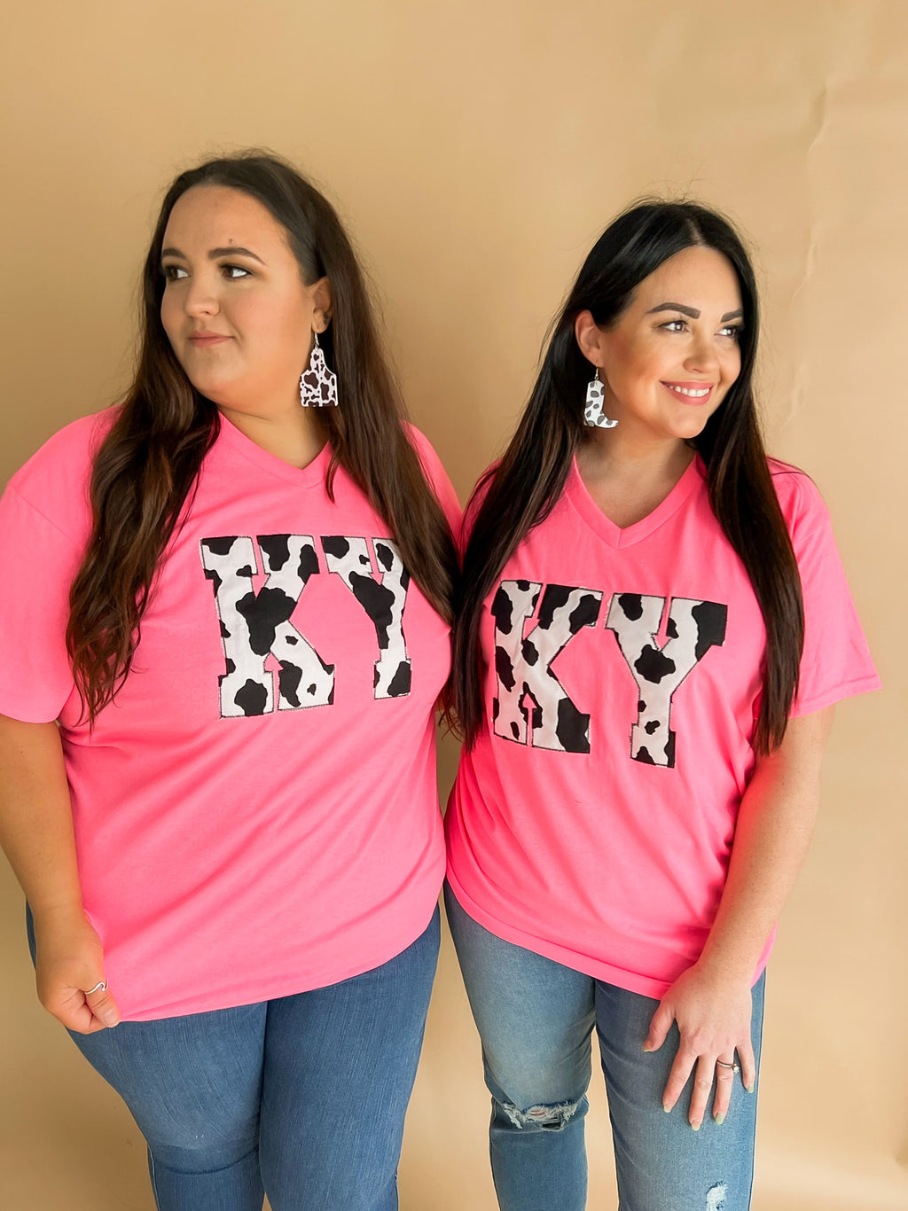 Neon Cow | Handmade Tee