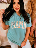 Mama Wild Flowers | Handmade tee