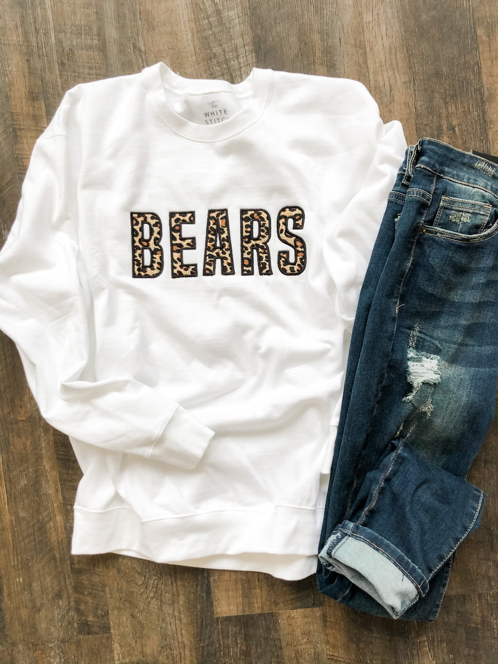 Leopard Mascot Sweatshirt | Customizable