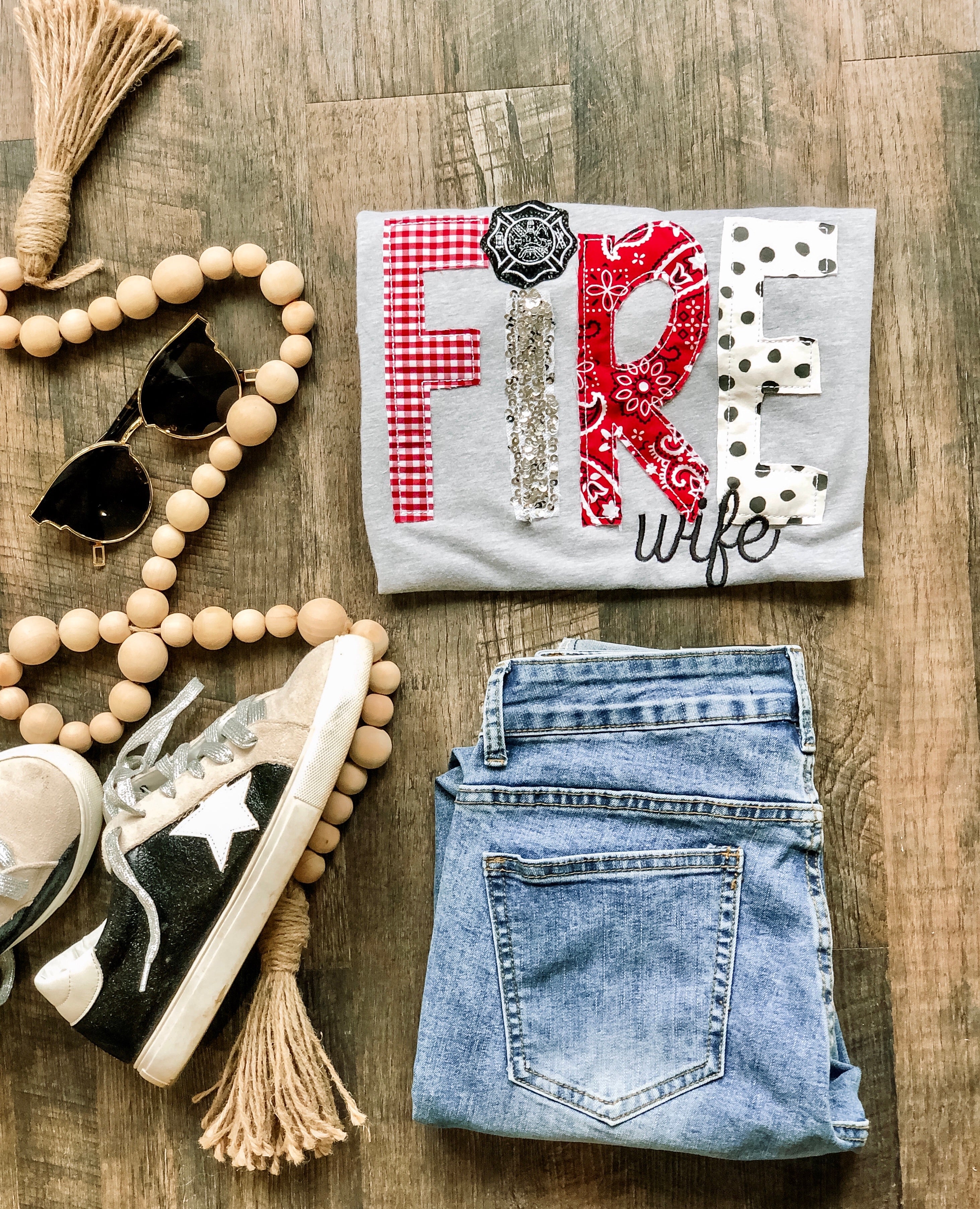 Proud Wife Customizable Handmade Tee