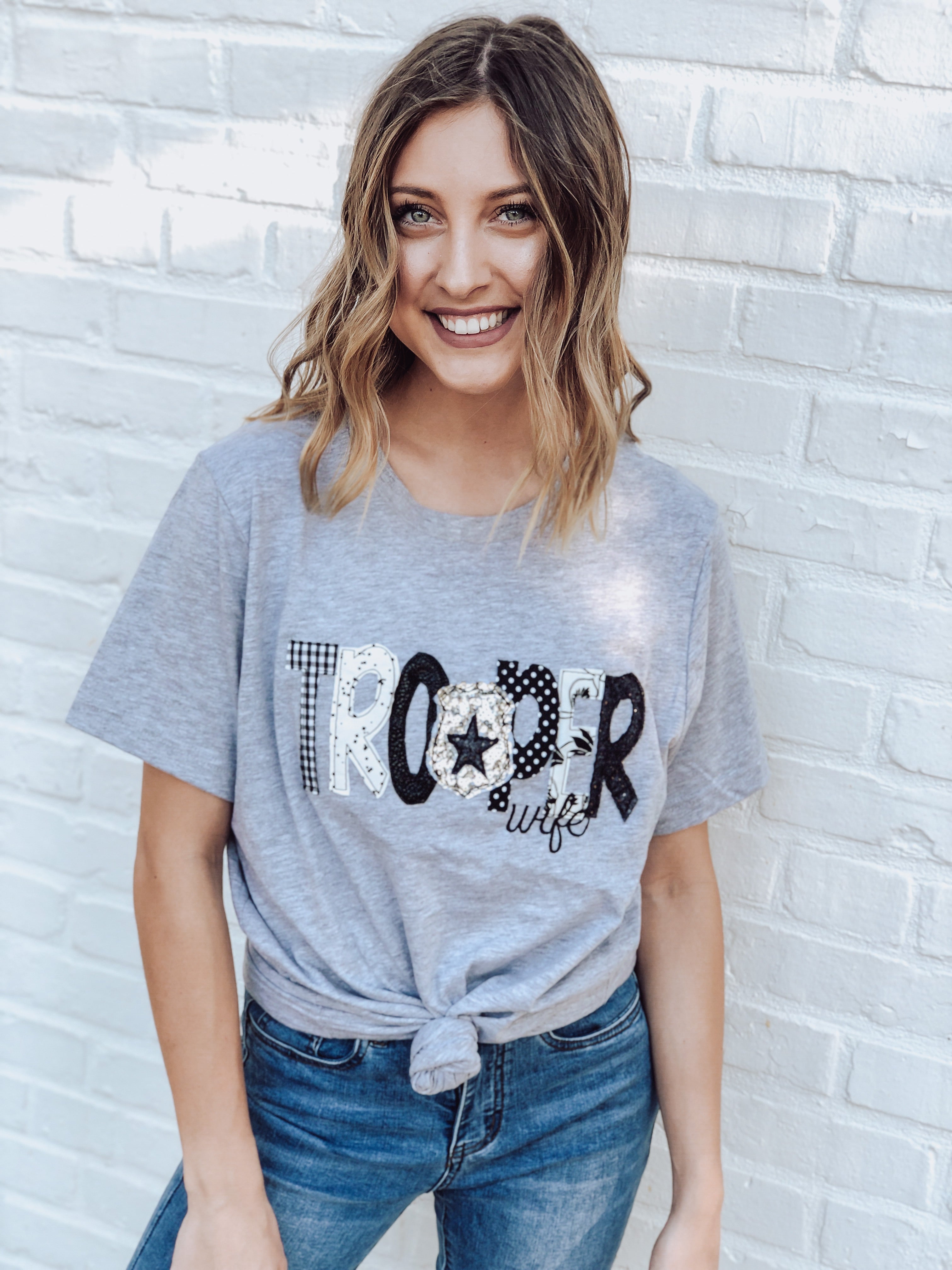 Proud Wife Customizable Handmade Tee