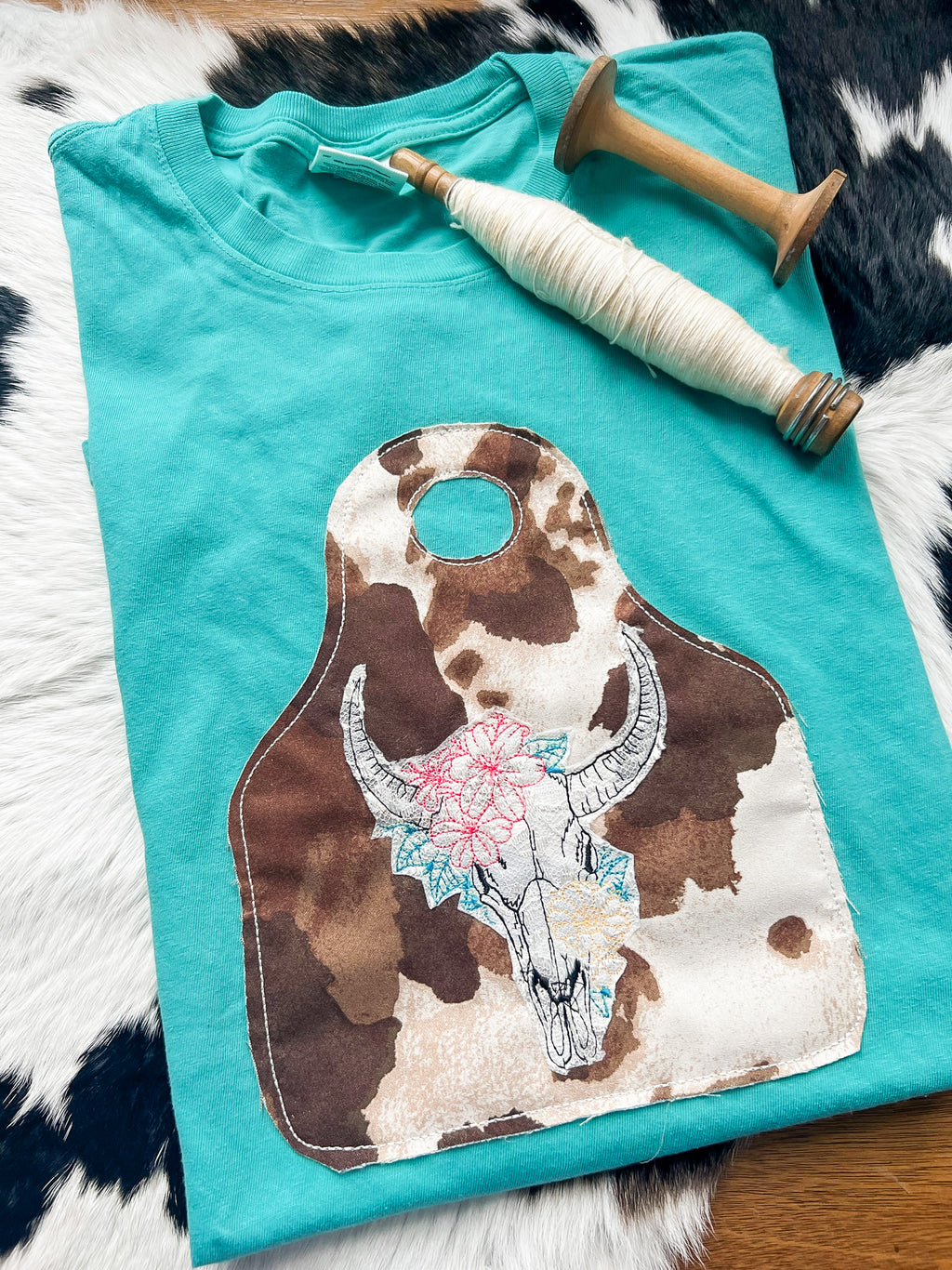 Cow Tag | Handmade Tee